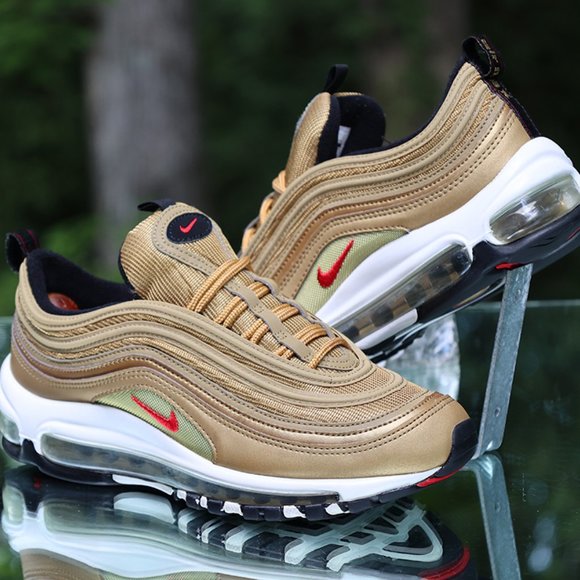 Nike Other - Nike Air Max 97 Metallic Gold Size 6Y